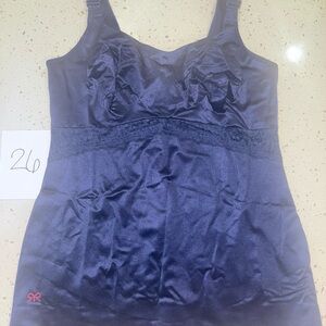 Ruby Ribbon Lace Full Support - Navy, size 38